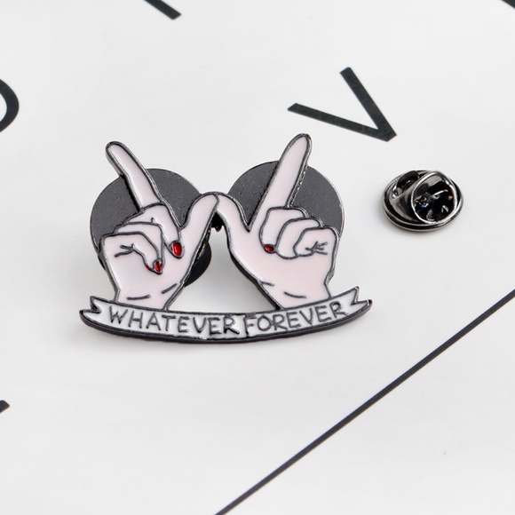 NEW Whatever Forever  Enamel Pin Brooch - Picture 3 of 6
